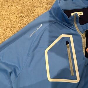 Peter Millar Performance Golf Polo Quarter Zip